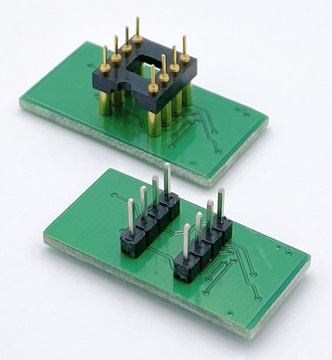 Адаптер 2x BGA24 + WLCSP16(8) -> DIP8 простой