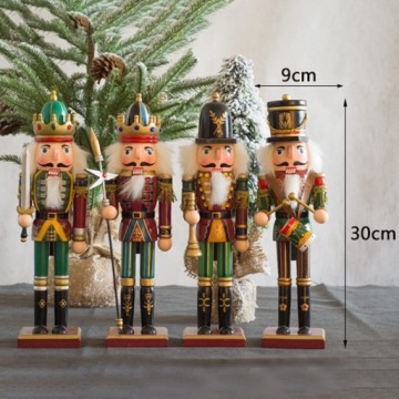 ЩЕЛКУНЧИК 30 см деревянная ФИГУРА