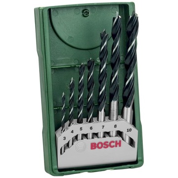 Сверла по дереву BOSCH Mini X-Line 3-10мм 7 шт.