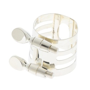 Лигатурный зажим Finest Alto Perform DIY, партия деревянных духовых инструментов из серебра