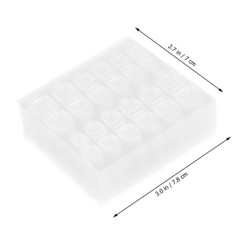 Naklejki do przyklejania paznokci Klej samoprzylepny w zakładkach