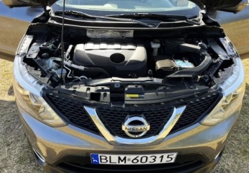Nissan Qashqai II Crossover 1.5 dCi 110KM 2016 Nissan Qashqai kamera 360 PANORAMA wymieniony rozrzad i olej NAWIGACJA, be, zdjęcie 13