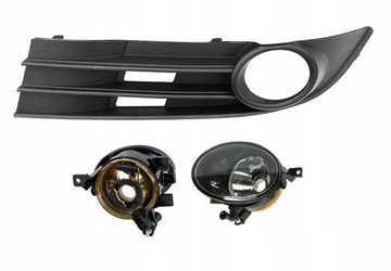 HALOGEN + MŘÍŽKA VW TOURAN (1T2) 2007-2010 LEVÝ