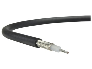 Przewód kabel koncentryczny 50ohm RG58 czarny