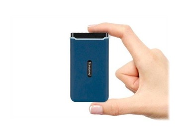 Внешний твердотельный накопитель TRANSCEND ESD370C, 250 ГБ, PCIe–USB 3.1 Gen 2, тип C