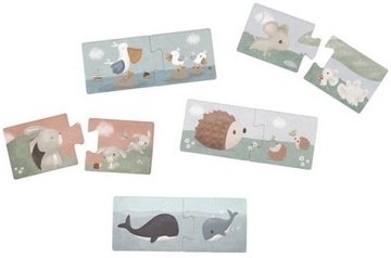 Пазл LITTLE DUTCH Duo Цветы и бабочки