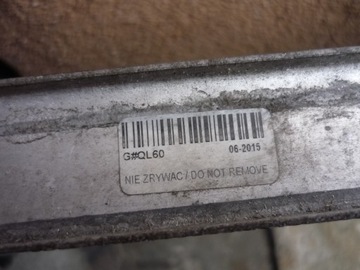 ВОДЯНОЙ ОХЛАДИТЕЛЬ OPEL VECTRA C 1.9 CDTI 100КМ 120КМ 150КМ НИЦЦА