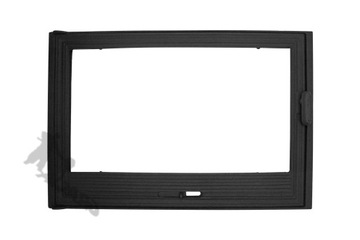 RAMA KOMINKOWA NR 4 42x63 LEWA żeliwne retro piec