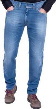 SPODNIE JEANS MĘSKIE jasne - 108 cm L:30 prod. PL