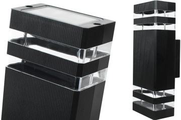 4x ВОДОНЕПРОНИЦАЕМЫЙ ДВОЙНОЙ СВЕТОДИОДНЫЙ НАРУЖНЫЙ ФОНАРЬ ДЛЯ ФАСАДА ЗДАНИЯ