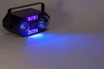 EFEKT ŚWIETLNY 4w1 DMX ASTRO UV STROBE EFEKT WODY