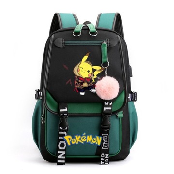 NOWE PLECAK SZKOLNY TORNISTER Pokémon USB WZORY A4 DUŻY