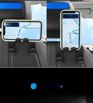 HACZYK DO ZAGŁÓWKA TYLNEGO SIEDZENIA POJAZDU HACZYK DO FOTELA SAMOCHODOWEGO