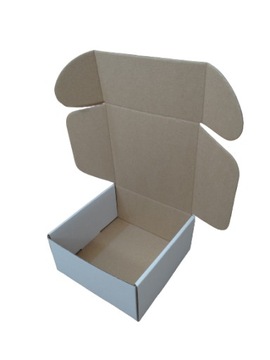 Karton fasonowy 20x20x10 cm biały zewn. Fala E
