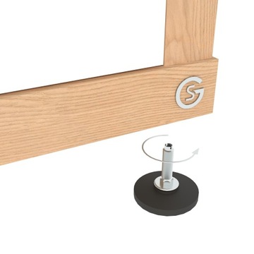 Stopka meblowa M10 x 100 mufa regulator noga nóżka