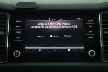 Skoda Kodiaq I SUV 2.0 TDI 150KM 2019 Skoda Kodiaq 2.0 TDI, Salon Polska, Automat, zdjęcie 12