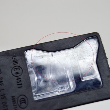 AUDI Q2 - 2022 SVĚTLO OSVĚTLENÍ ZADNÍ TABULKY SPZ