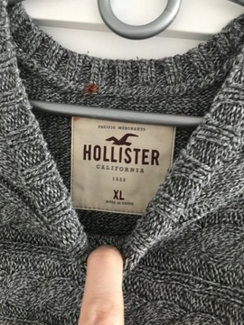 Hollister męski sweter XL vintage