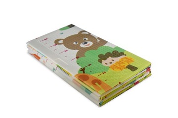 ОБУЧАЮЩИЙ КОВРИК-ПЕНА, СКЛАДНОЙ ДЛЯ ДЕТЕЙ, БОЛЬШОЙ 180x200, ДВУХСТОРОННИЙ, ТОЛСТЫЙ