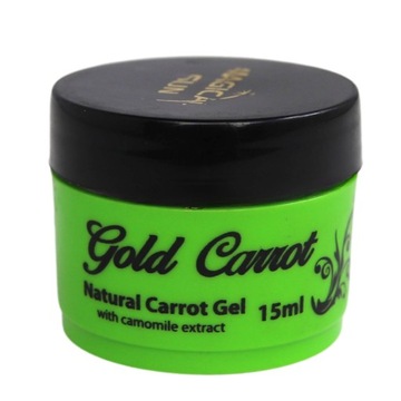 Żel bronzer przyśpieszacz opalania ciała do solarium Gold Carrot Cinnamon S
