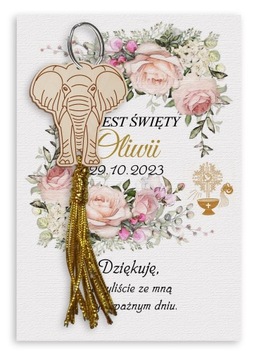 Спасибо гостям БРЕЛОК С АНГЕЛОМ КРЕЩЕНИЕ ПРИЧАСТЬЕ ОДИН ГОДОВОЙ СУВЕНИР