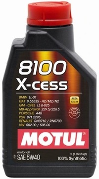 OLEJ MOTUL 5W40 8100 X-CESS 1L 102784