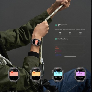 МУЖСКИЕ СМАРТ-ЧАСЫ С BLUETOOTH 107 СПОРТИВНЫХ РЕЖИМОВ АЛЬТИМЕТР ЧЕРНЫЕ 1ATM