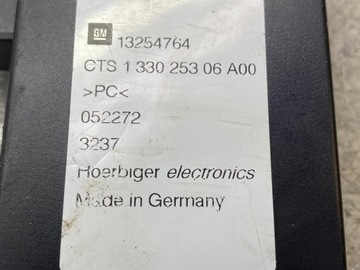 OPEL ASTRA H 1900CM3 2007 MOTOREK STŘEŠNÍHO OKNA KABRIOLET 13254764