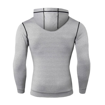 КУРТКА СПОРТИВНАЯ МУЖСКАЯ С КАПЮШОНОМ, L