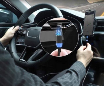 МАГНИТНЫЙ КАБЕЛЬ 3в1 MICRO TYPE-C USB-C к IPHONE