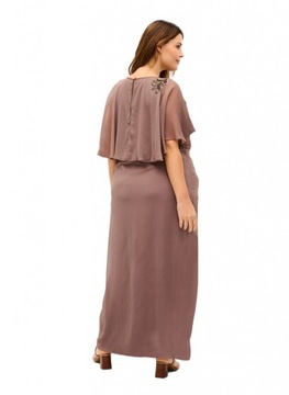 ПЛАТЬЕ МАКСИ ZIZZI ELEGANT ДЕТАЛИ 744A 42