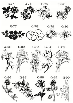 надгробие, крест-накрест, 70 узоров, ГРАВИВА