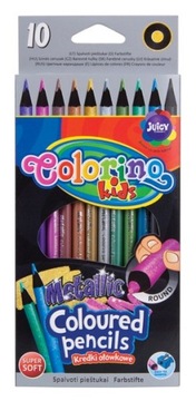 Карандаш-металлик Colorino, 10 цветов.