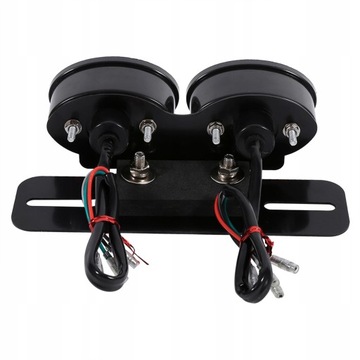 Lampa motocyklowa podwójne kocie oko