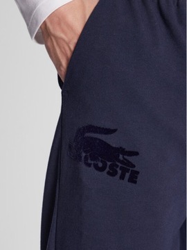 Spodnie dresowe z logo LACOSTA S