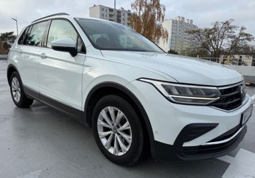 Volkswagen Tiguan II SUV Facelifting 2.0 TDI 150KM 2022 Volkswagen Tiguan salon PL FV VAT 23 manualna skrzynia biegow bezwypadk, zdjęcie 9
