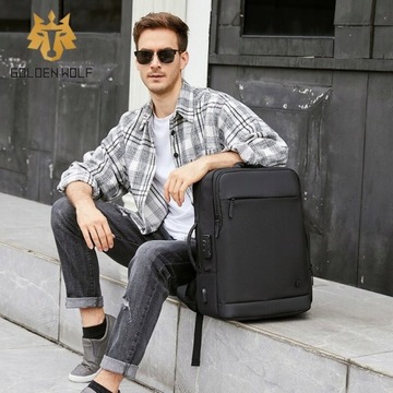 Рюкзак/сумка Golden Wolf для ноутбука 17,3 GB00397 USB