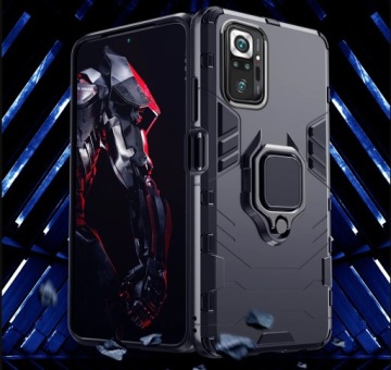БРОНИРОВАННЫЙ ЧЕХОЛ ДЛЯ XIAOMI REDMI NOTE 10 PRO + СТЕКЛО
