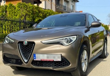 Alfa Romeo Stelvio SUV 2.0 Turbo 200KM 2018 Alfa Romeo Stelvio Salon PL Martwe Pole Skora ...