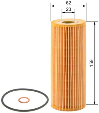 BOSCH 1 457 429 122 FILTR OLEJE
