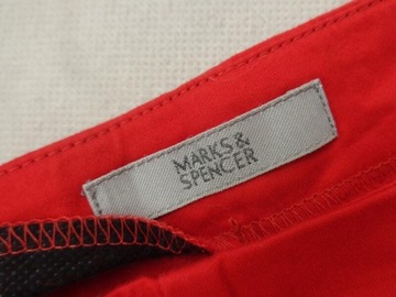 40 MARKS&SPENCER SPODNIE RYBACZKI RED K3138