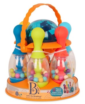 Zestaw do gry w Kręgle wersja orange B.Toys 2+