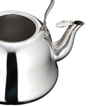 Чайник стальной, 2л, заварочный чайник, заварочный чайник с ситечком.