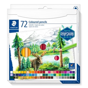 ZESTAW Kredki ołówkowe Staedtler Design Journey 72