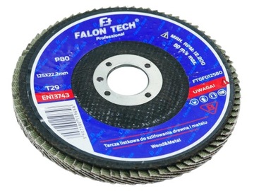 ДИСК 125 мм P 80 ЗАСЛОНКА ЛЕЗВИЯ P80