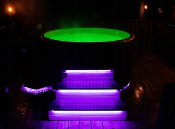 Садовое джакузи с электрическим подогревом