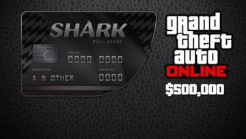 Bull Shark Cash Card 500000 GTA$ | ROCKSTAR