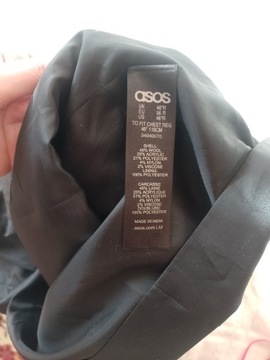 (2XL/EUR 56) ASOS/Wełniana kamizelka garniturowa z Londynu