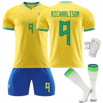 Mundial 2022 Brazil RICHARLISON Zestaw koszulek piłkarskich