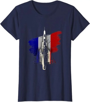 French Air Force Mirage 2000 Jet Fighter T-Shirt 1